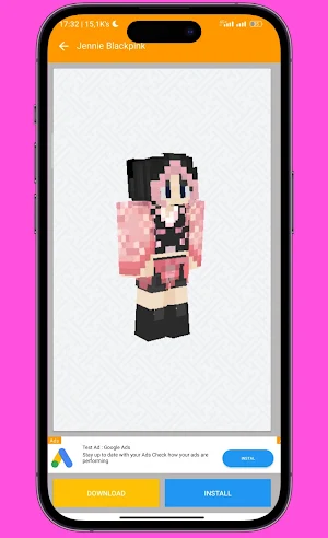 Blackpink Skin for Minecraft Screenshot 0