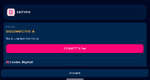 BritVPN Screenshot 1