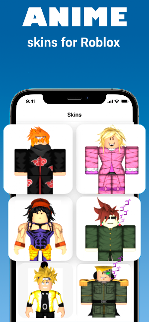 Anime Skins for Rblx Screenshot 0
