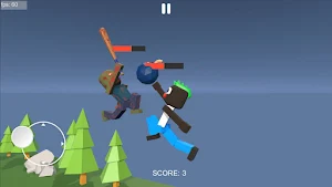 Stickman Power : Zombies Fight Screenshot 1