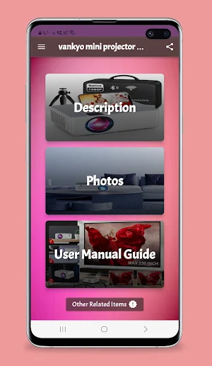 vankyo mini projector guide Screenshot 0