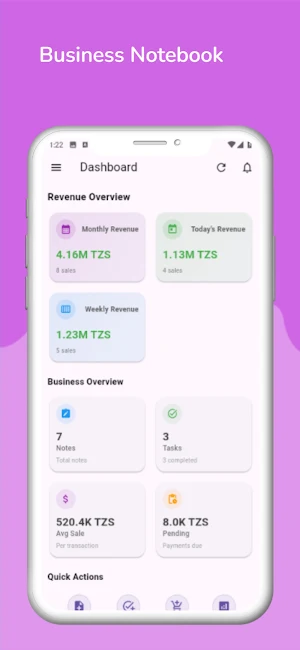 Busines Notebook & Finance Screenshot 0