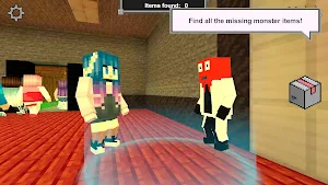 Escape from colored monsters Screenshot 0