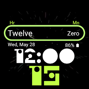Galaxy Animated Watch Face Screenshot 2