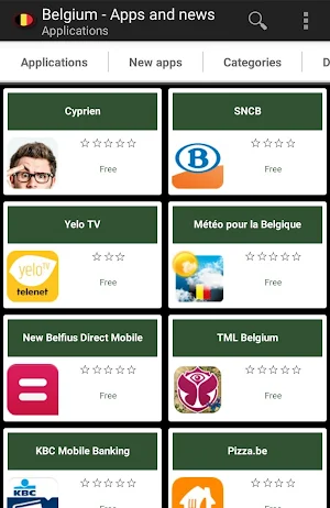 Belgian apps and games Screenshot 0
