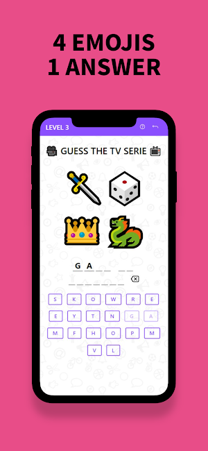 Guess the Movie & Serie Emojis Screenshot 2