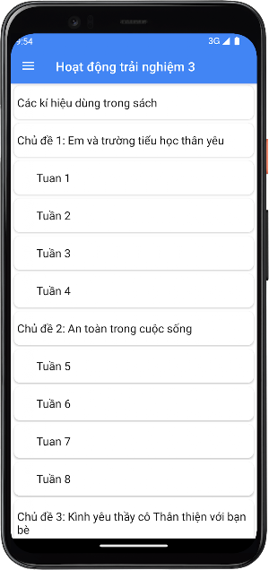 Hoạt động trải nghiệm Lớp3 Screenshot 3