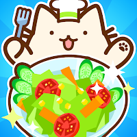 Cat Salad Bar