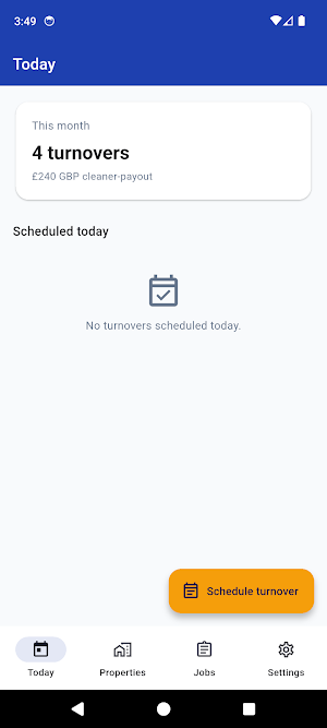 TurnSnap: Turnover Photos Screenshot 0