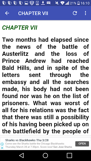 War and peace book 4 Screenshot 0