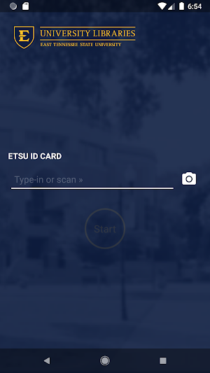 ETSU Library Selfcheck Screenshot 1