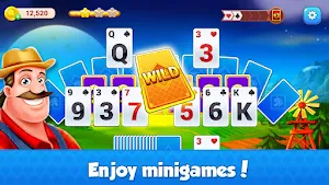Tripeaks Solitaire FarmJourney Screenshot 1