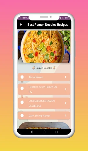 Ramen Recipes Screenshot 0
