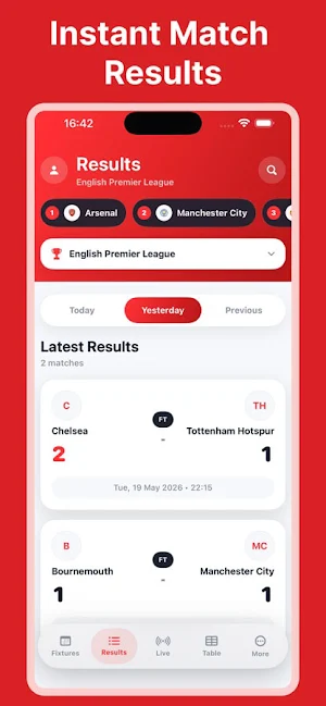 CricFy Football Live Score808 Screenshot 2