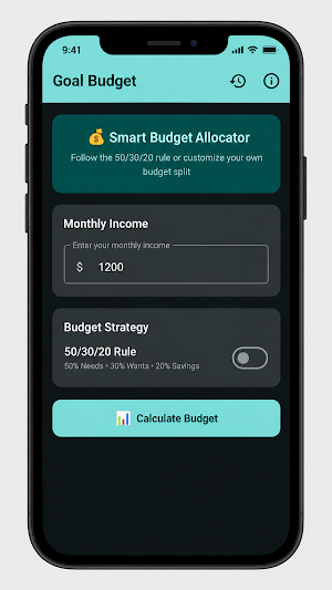 Goal Budget Allocator Screenshot 2