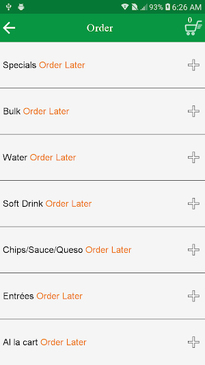 Neives' Mexican Food Screenshot 2