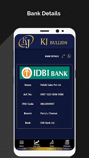 K J Bullion Screenshot 2