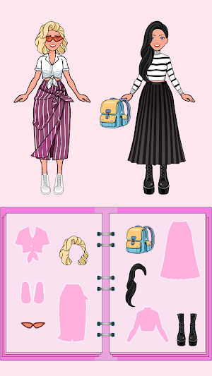 DIY Paper Doll Dress Fashion Screenshot 1