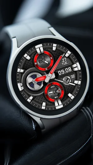 Hybrid ShokTurbo Watch face Screenshot 3