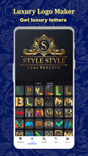 Luxury Logo Maker, Logo Design Screenshot 0