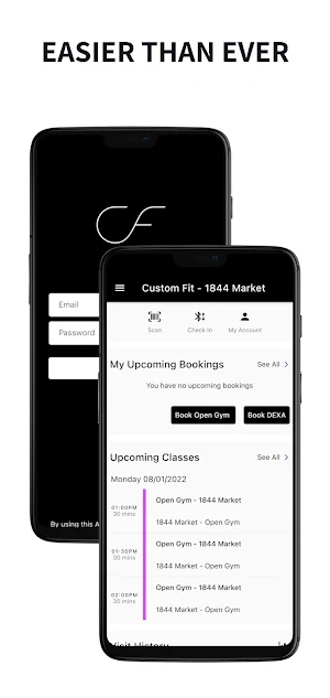 CUSTOM FIT GYM Screenshot 1