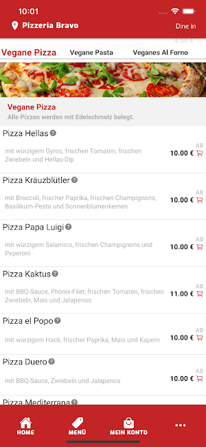 Pizzeria Bravo Bochum Screenshot 2