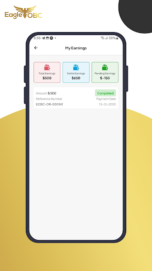 Eagle OBC - Carrier App Screenshot 3