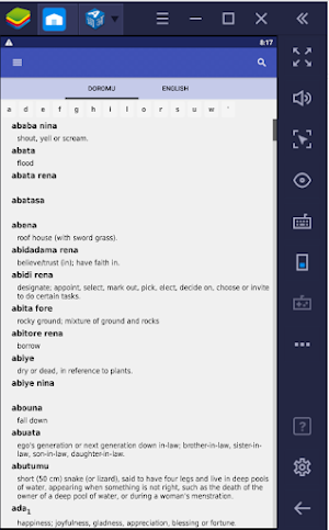 Doromu-Koki Dictionary Screenshot 0