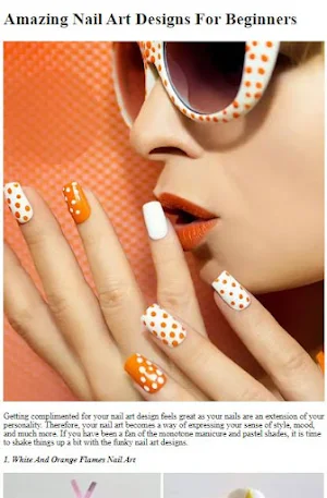 Nail Art Designs For Beginners Screenshot 0