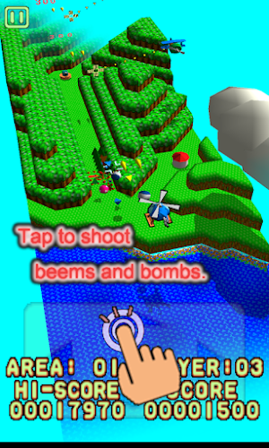 Shoot beyond a hill! Screenshot 3