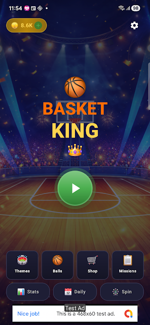 Basket King: Arcade Hoops Screenshot 0