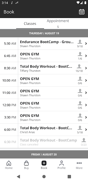 Inspired Life Fitness Screenshot 1
