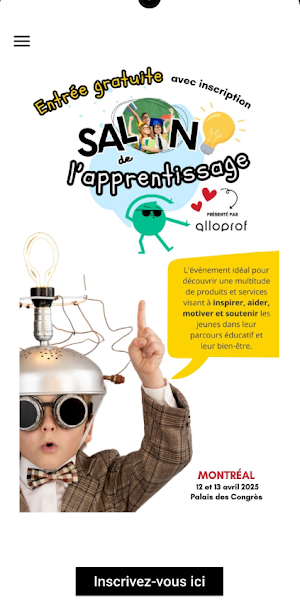 Salon de l'apprentissage Screenshot 1