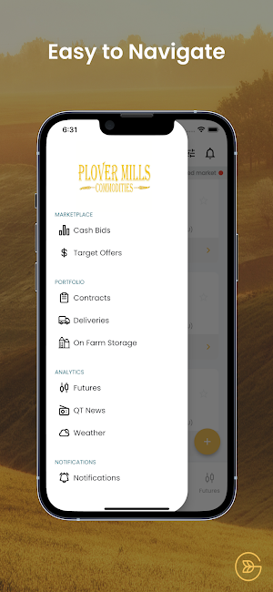 Plover Mills Commodities Screenshot 0
