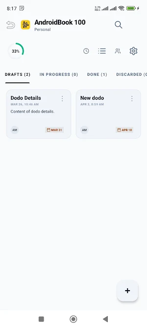 Dodolr - Organize work & ideas Screenshot 1