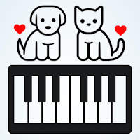 Piano Kids. Piano Cat and Dog