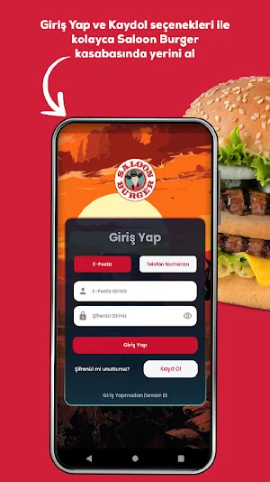 Saloon Burger Screenshot 0