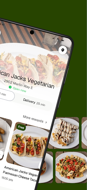 American Jacks Vegetarian Screenshot 1