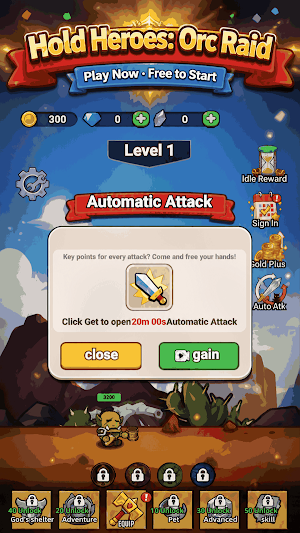 Hold Heroes: Orc Raid Screenshot 3