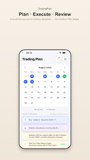 Trading Plan Screenshot 0
