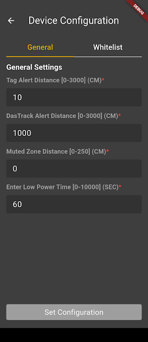 DasCAS Tool BLE Screenshot 3