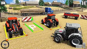 Farm Tractor Parking 3D Sim Screenshot 2