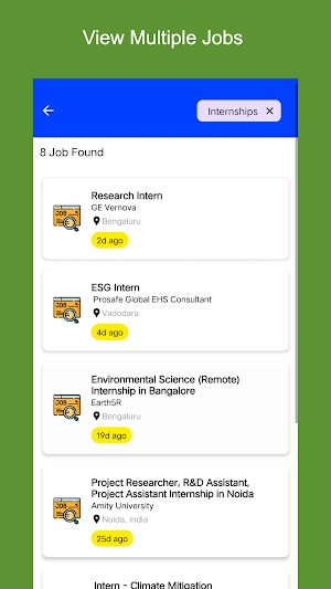 GenZ Job Center Screenshot 2
