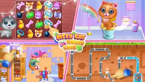 Kitty cat and puppy care Screenshot 0