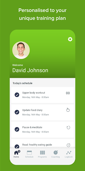 Joe Wear Fitness Screenshot 1