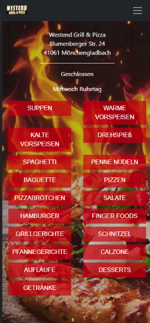 westend grill und pizza Screenshot 0
