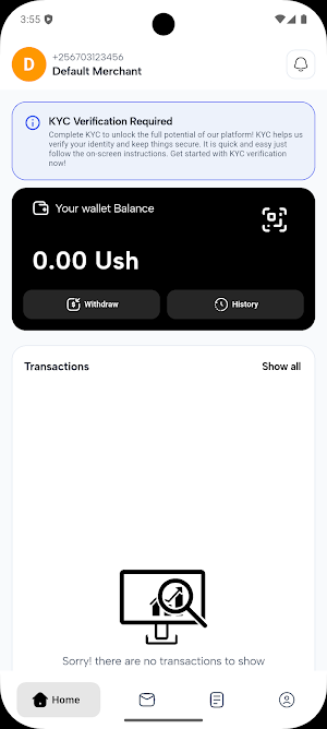 GMPay Merchant Screenshot 1