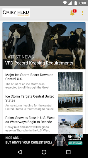 Dairy News and Markets Screenshot 0