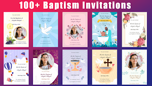 Baptism Communion Invitation Screenshot 0