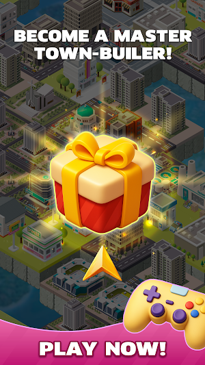 Merge House! Make a Town! Screenshot 0